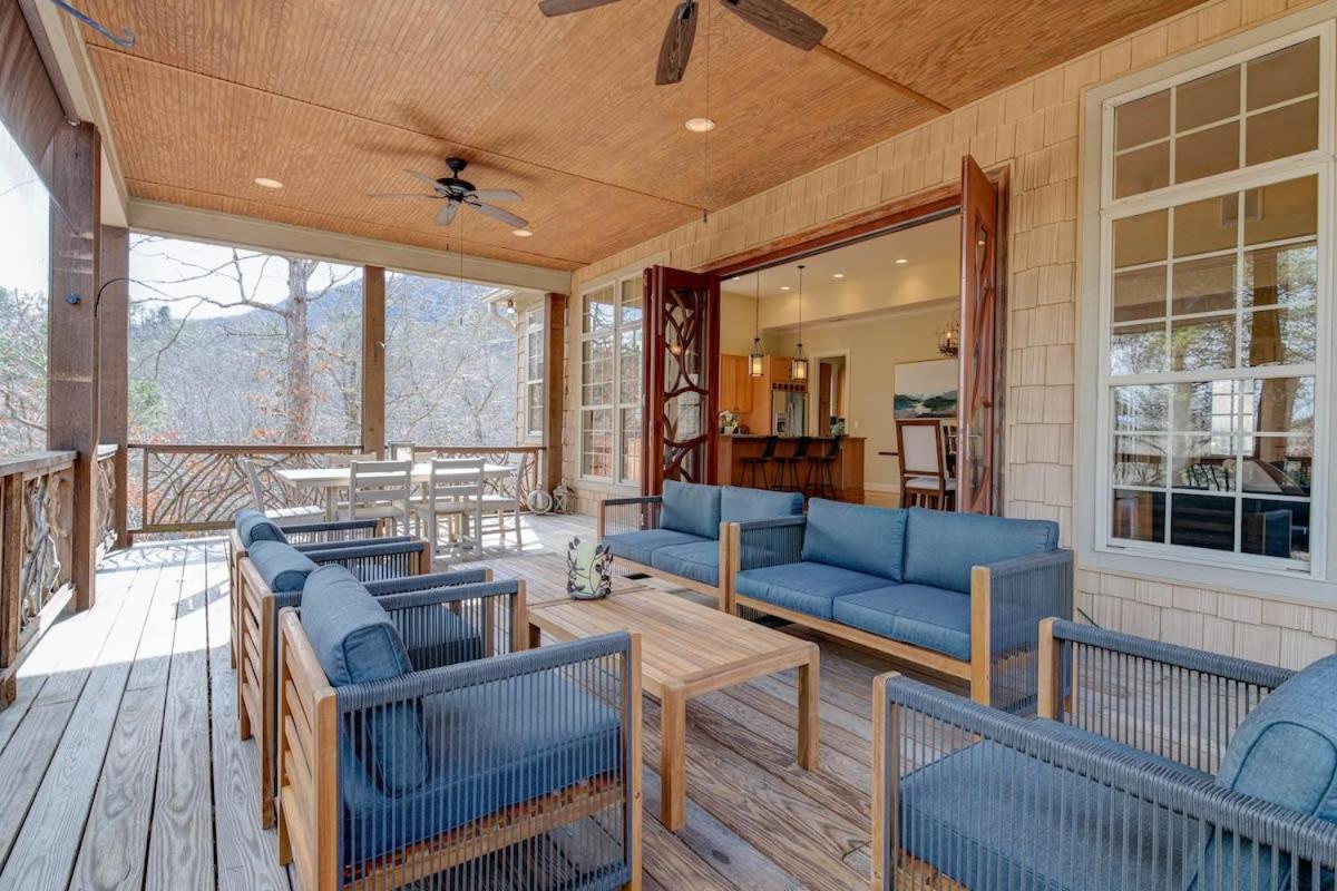 Game Room ~ Fire Pit ~ Resort Access ~ Huge Home Lake Lure Exterior foto