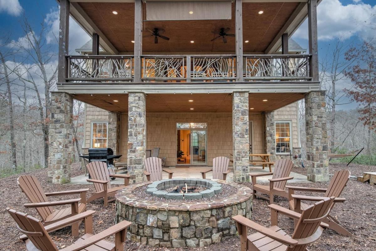 Game Room ~ Fire Pit ~ Resort Access ~ Huge Home Lake Lure Exterior foto